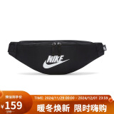 耐克NIKE单肩包斜挎包胸包腰包HERITAGE 运动包 DB0490-010黑中