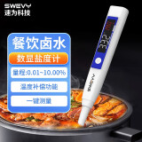 速为（suwei） 盐度计电子数显卤水厨房食品汤料汁含盐咸度测量仪 SSM1000（盐度0.01~10%）