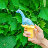 奇森水枪儿童玩具网红恐龙男女孩婴儿洗澡浴缸泳池沙滩小呲水枪3岁4岁 蓝色腕龙水枪 套餐一