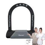 通用锁具抗剪U型锁 摩托车锁电瓶锁自行车防盗锁3772双开