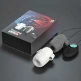 GALAKU迷你飞机杯全自动男士专用自安慰器成人用品无需手扶电动情趣玩具 龟头脱敏感持久训练器套装-早泄解决工具解放双手 便携隐藏式宿舍用男士性用品高级生理发泄工具自撸神器