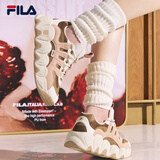 FILA 斐乐官方可颂面包鞋运动鞋女2025春夏休闲鞋老爹鞋