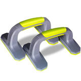 韵友健身器材运动腹部组合俯卧撑支架椭圆手柄中老年成人爬行神器加高 不硌手工字俯卧撑支架一对装 防滑便携不硌手 灰绿色