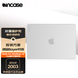 INCASEDots适用于22/24款苹果MacBook Air 13.6英寸保护套苹果M2/M3保护壳纤薄便携A3113磨砂透明色