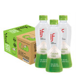 if泰国进口 椰子水 纯椰青生打新鲜汁椰汁椰子汁孕妇饮料果汁 if100%纯椰子水 350mL*12瓶