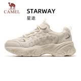 骆驼（CAMEL）星途|老爹鞋秋季新款女鞋厚底增高复古百搭透气舒适休闲运动鞋子