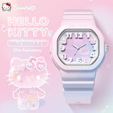Hello Kitty【50周年限定】手表女学生小学初中生儿童手表生日礼物女孩357
