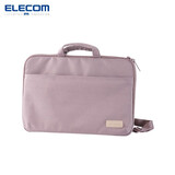宜丽客（ELECOM）手提电脑包mac笔记本收纳包办公商务14英寸保护套女手提包 朦胧紫