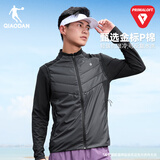 乔丹Primaloft金标P棉服男秋冬季防泼水运动马甲专业马拉松跑步外套