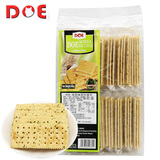 DOE马来西亚进口苏打饼干484G咸味DOE梳打独立包装酥脆浓香 海苔味