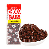 明治ChocoBaby 牛奶味巧克力豆 32g 日本进口儿童休闲零食