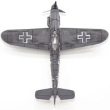 玩控 二战飞机模型军事拼装模型BF109玩具diy手工制作仿真模型 深灰色