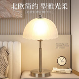 姿灯（ZIDENG）卧室床头触摸台灯北欧现代新中式轻奢书房ins风美式复古装饰灯