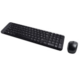 罗技（Logitech）MK220 键鼠套装 无线键鼠套装 办公键鼠套装  带无线接收器 黑色