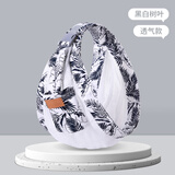 爱源美（aiyuanmei）新生儿背巾简易轻便单肩宝宝背带婴儿夏季透气网外出横前抱娃神器 黑白树叶 透气款