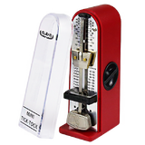 GLEAM迷你机械节拍器钢琴管乐小提琴吉他乐器通用便携式打拍器节奏器 红色