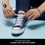 匡威（Converse）官方 All Star男女帆布低帮休闲运动鞋海军蓝102329 102329/海军蓝 37