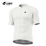 兰帕达短袖骑行服夏季男款速干上衣套装公路自行车山地车衣服运动唤醒 【上衣】白色 3XL