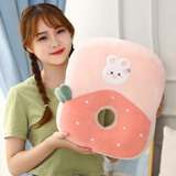 香纺午睡神器办公室多功能午睡枕成人小学生通用午休趴趴睡枕秋冬季 水果午睡枕 草莓