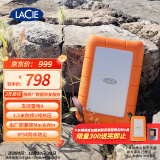 LaCie雷孜小金刚 移动硬盘 三防 1TB  Rugged USB-C  机械硬盘 USB Type-C/3.2 兼容mac 便携防摔 外接