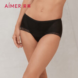 爱慕女士内裤棉质舒适中腰平角裤夏季清爽花园速写AM231791 170