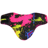 Gsou SNOW滑雪面罩男女款情侣护脸防风保暖户外骑行头巾围脖三角巾 1601-005黑底泼墨