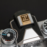 摄侣尼康z30相机热靴盖zfcz5z62z7z8z9保护盖zf快门按钮nikon百年纪念z50二代Z6III装饰D850d810配件 尼康Z系列热靴盖-黄铜