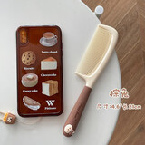 可爱卡通梳子女士长发防静电家用便携细齿头梳儿童女孩梳头 棕兔