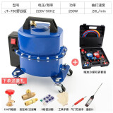 汽车空调抽真空泵 冰箱维修工具 轮胎打气冷媒加注抽打两用真空泵 750动力泵+可调普通表 硬核带压启动