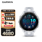 佳明（GARMIN）Forerunner965月光白多功能心率跑步HRV血氧铁三训练户外运动手表