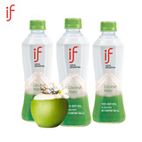 if 泰国进口 椰子水 果汁饮料 原味350ml*3瓶