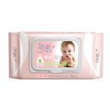 洁柔(C&S)湿巾 BabyFace婴儿湿巾 亲肤80片装（抽取式 婴儿宝宝baby专用湿纸巾）新老包装交替发货