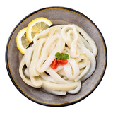 美加佳山东去皮鱿鱼圈 净重1斤*2袋 速冻免切 源头直发