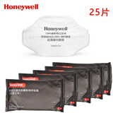 霍尼韦尔霍尼韦尔防尘毒面具装修工厂车间工业打磨粉尘呼吸防护专用半面罩 【推荐】72N95防颗粒物滤棉 25片
