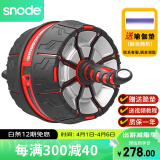 斯诺德（SiNuoDe）健腹轮 自动回弹静音巨轮 收腹滚轮腹肌轮健身器材 智能中国红
