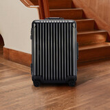 卡希度行李箱女拉杆箱大密码箱万向轮旅行箱学生小号皮箱结婚箱子 升级铝框款-高贵黑色 29寸【10%选移动家10-30天】