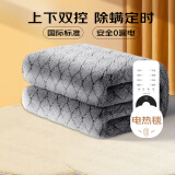 彩阳 单人安全自动断电 双控 毛绒电热毯电褥子1.8m*1.2m【宿舍家用】