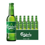 嘉士伯Carlsberg特醇嘉士伯啤酒330ml*24瓶整箱低浓度特醇 新日期 特醇嘉士伯啤酒 330mL 24瓶