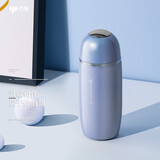 万象（WANXIANG） 保温杯女随手车载保温水杯小巧便携大容量情侣杯糖豆系列泡茶杯 300mlF56L-冰蓝色-