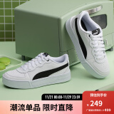 彪马（PUMA）官方 休闲鞋女秋季女子厚底运动透气低帮休闲板鞋SKYE 374764 白-黑色 02 35.5