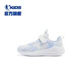 乔丹男大童跑步鞋儿童春秋季运动鞋子密网儿童鞋 乔丹白/联合蓝39
