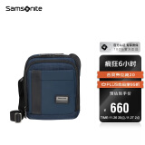 Samsonite/新秀丽单肩包多功能商务斜挎包9.7英寸平板电脑包 KG2*01001蓝色