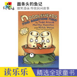 Noodleheads Nightmares See the Future Find Something Fishy 傻瓜面条头兄弟5册 儿童搞笑全彩漫画 课外读物 英文原版进口图书 面条头钓鱼记 单