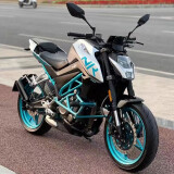 二手CFMOTO春风NK250摩托车燃油上班代步男士街车跑车过户可上牌 蓝色 牌证齐全可上牌