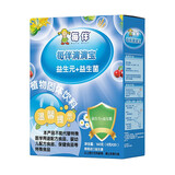 每伴益生元益生菌清清宝可搭配菊花晶植物配方奶伴冲剂果味盒装 益生菌原味1盒