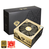 金河田（Golden field）额定800W 金牌电脑电源（金牌认证/全日系电容/宽幅/主动式PFC/DC-DC）