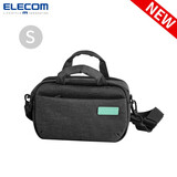 宜丽客（ELECOM） 摄影单反微单相机包单肩包一机一镜多功能旅行帆布手提斜跨off toco 黑色-小