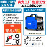 佳靓家用电焊机220v迷你ZX7315逆变直流小型全自动手工焊机 全套6米线(315工业款)4.0长焊