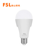 佛山照明（FSL）LED灯泡声光控感应球泡节能灯雷达光源智能声控灯泡E27螺口9W白光（6500K）