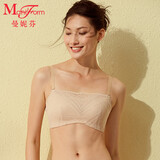 曼妮芬（Maniform）抹胸内衣性感时尚蕾丝防走光女士无钢圈舒适胸罩文胸20812283